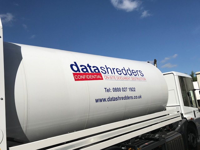 Data Shredders Truck